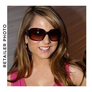 Emporio Armani Sunglasses, Tortoiseshell, Square/Rectangle, 2000's Vintage
